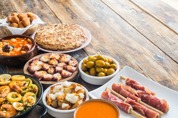 Typical spanish food