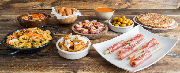 Typical spanish food
