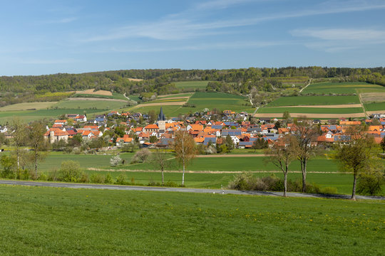 Das Dorf Netra in Hessen