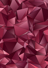 Abstract Low-Poly background. triangulated texture. Design 3d. Polygonal geometrical pattern. Triangular modern style