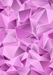 Abstract Low-Poly background. triangulated texture. Design 3d. Polygonal geometrical pattern. Triangular modern style