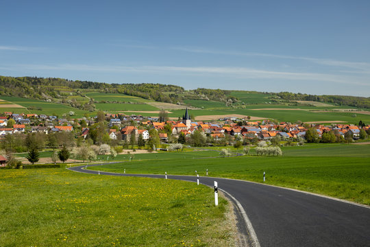 Das Dorf Netra in Hessen