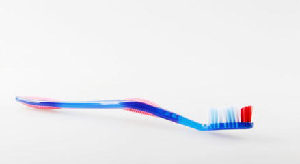 Toothbrush On White Background.