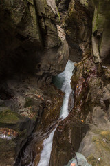 Exursion in the orrido bellano canyon