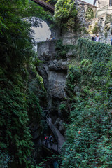 Exursion in the orrido bellano canyon