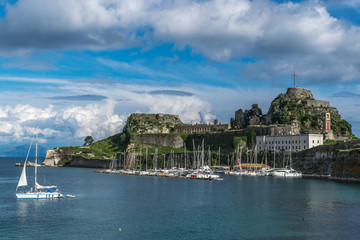 Naklejka premium Corfu Forteresse, Greece