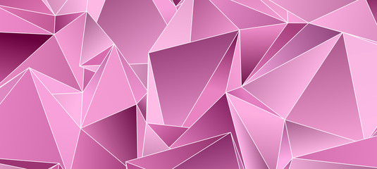 Fototapeta premium Abstract Low-Poly background. triangulated texture. Design 3d. Polygonal geometrical pattern. Triangular modern style