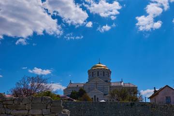 Ancient christian cathedral in Chersonesos