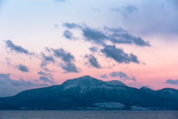 北海道・冬の洞爺湖