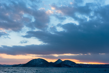 北海道・冬の洞爺湖