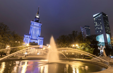 Fototapeta na wymiar Warsaw, Poland