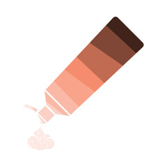 Toothpaste tube icon