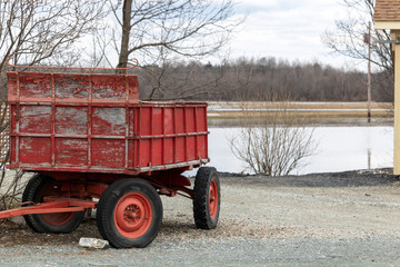 Obraz premium Charette pour fermier