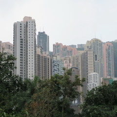 Obraz premium Hong Kong, architecture and streets added in March 2019