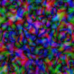 Abstract multicolor psychedelic background.