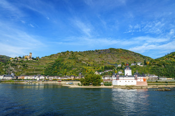 Pfalz Grafenstein im Rhein