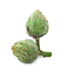 Fototapeta premium artichoke isolated on white background