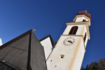 Navis, Navistal, Naviser Tal, Kirche, Tuxer Alpen, Pfarrkirche, ehemalig, Heiliger Christophorus,...