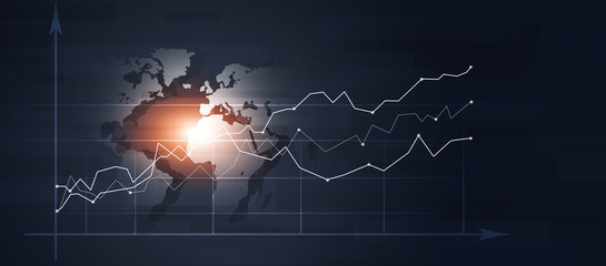 finance market graph