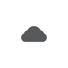 cloud vector icon illustration design isolated on white
