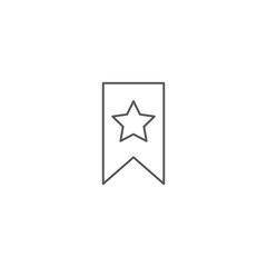 Award Badge vector icon illustration design isolated on white