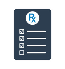 Medical Report Icon. Flat style vector EPS.