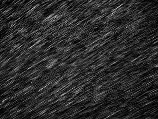rain on black background
