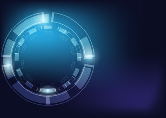 Abstract Digital background.Business growth transformation to digital and Successful financial technology.