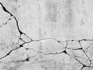 crack concrete wall background