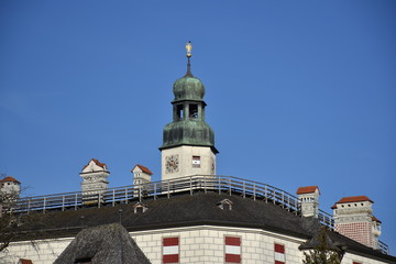 Schloss, Ambras, Schloss Ambras, Amras, Innsbruck, Landeshauptstadt, Tirol, Österreich, Burg,...