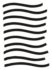 Tagging Marker Medium Wavy Lines High Detail Abstract Vector Background Set 62