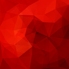 Naklejka premium Abstract background consisting of red triangles. Geometric design for business presentations or web template banner flyer. Vector illustration