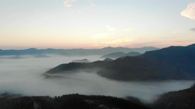 Morning in the Carpathians