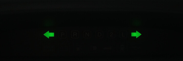 Obraz premium Hazard light