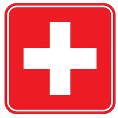 Automated external heart defibrillator safe condition sign. Defibrillator Icon. Vector illustration for design.