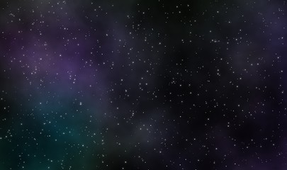 Obraz na płótnie Canvas Space scape design with stars field in the galaxy
