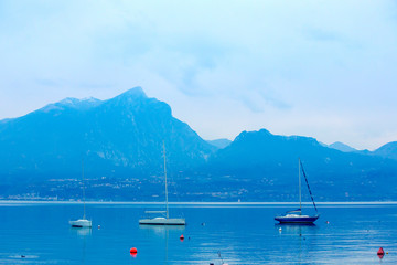 Lake Garda on a spring day