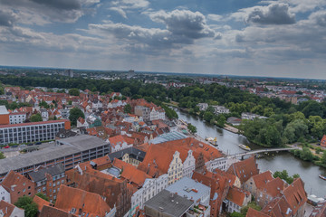 Naklejka na ściany i meble Hansestadt Lübeck