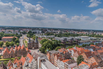 Fototapeta na wymiar Hansestadt Lübeck