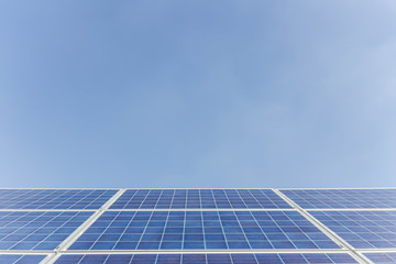 Solar panel, alternative electricity source - concept of sustainable resources, And this is a new...