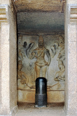 Hindu temple in Mahabalipuram, Tamil Nadu, India