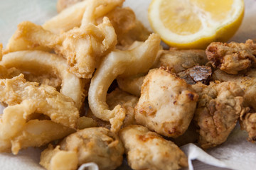 deep fried fish
