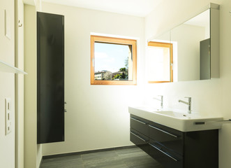 Naklejka na ściany i meble Interior of bathroom