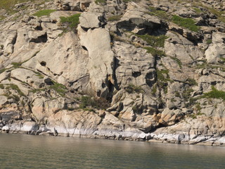 lake in mountains