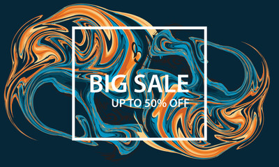 big sale background vector design