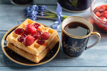 Image with waffles.
