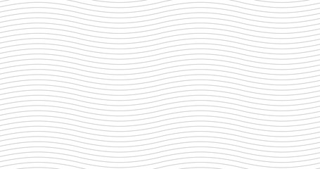 Nahtloses Muster der geometrischen grauen Wellen. Lichtsammlung. Abstrakte Welle strukturierten Hintergrunddesign. Vektorillustration für minimalistisches Design. Moderne elegante Tapete. 4K-Format.