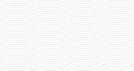Gardinen Nahtloses Muster der geometrischen grauen Wellen. Lichtsammlung. Abstrakte Welle strukturierten Hintergrunddesign. Vektorillustration für minimalistisches Design. Moderne elegante Tapete. 4K-Format. © CarryLove