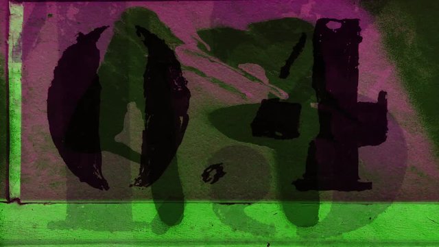 numbers code information urban technology