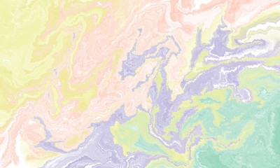 Illustration of digital marbling ; Abstract background